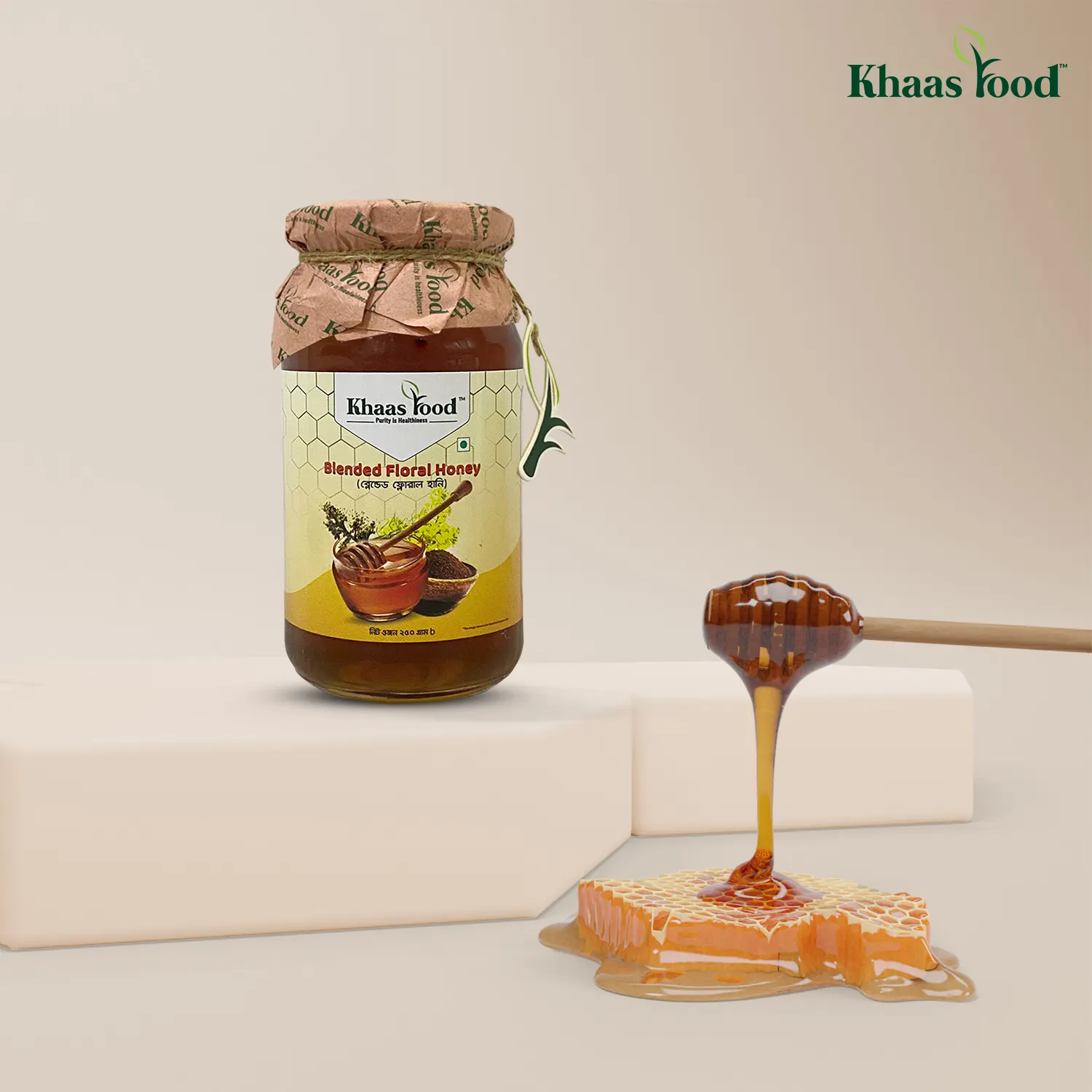 Blended Floral Honey (ব্লেন্ডেড ফ্লোরাল হানি)